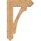 Ekena Millwork Legacy Arts & Crafts Smooth Bracket, Western Red Cedar, 5 1/2"W x 24"D x 36"H BKT06X24X36LEC03SWR - alternate 3